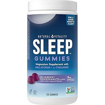 SLEEP Gummies, Magnesium Supplement with Melatonin and L-Theanine