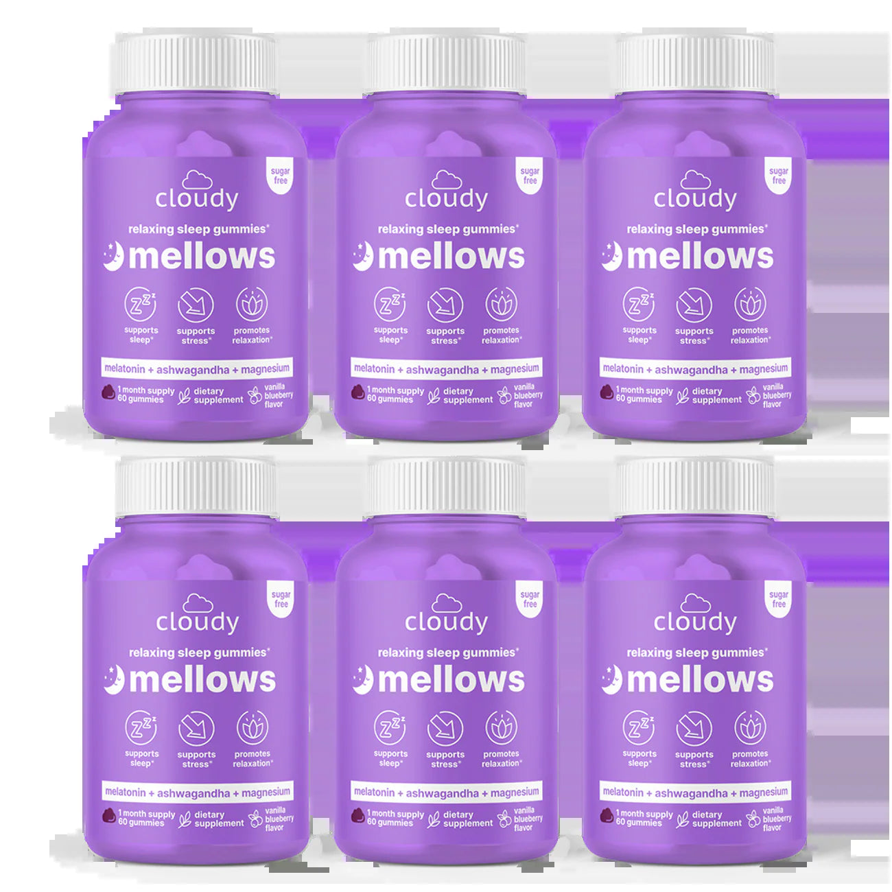 Mellows Relaxing Sleep Gummies