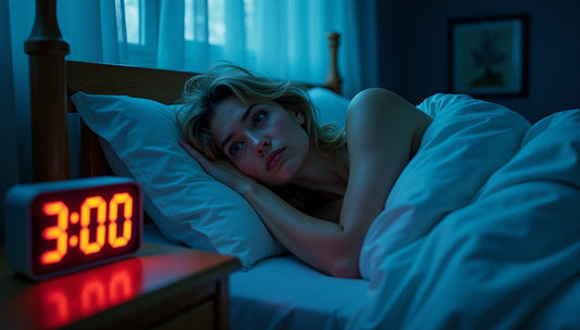 woman awake at 3 am