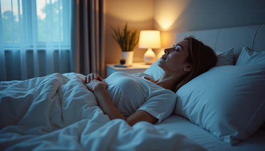 Woman asleep in 5 minutes