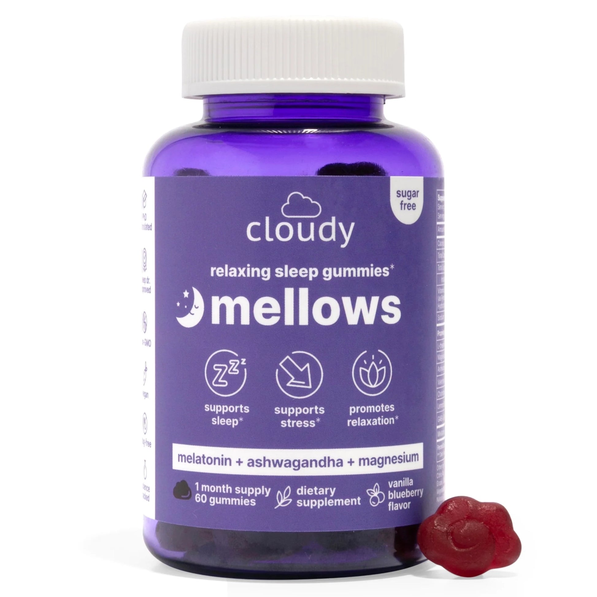 Mellows Relaxing Sleep Gummies