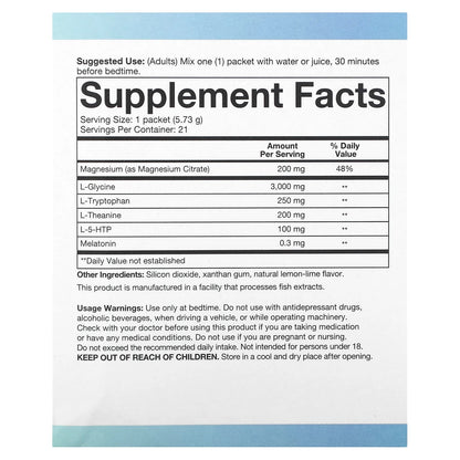 Sleep Powder, Advanced - 21 Ct