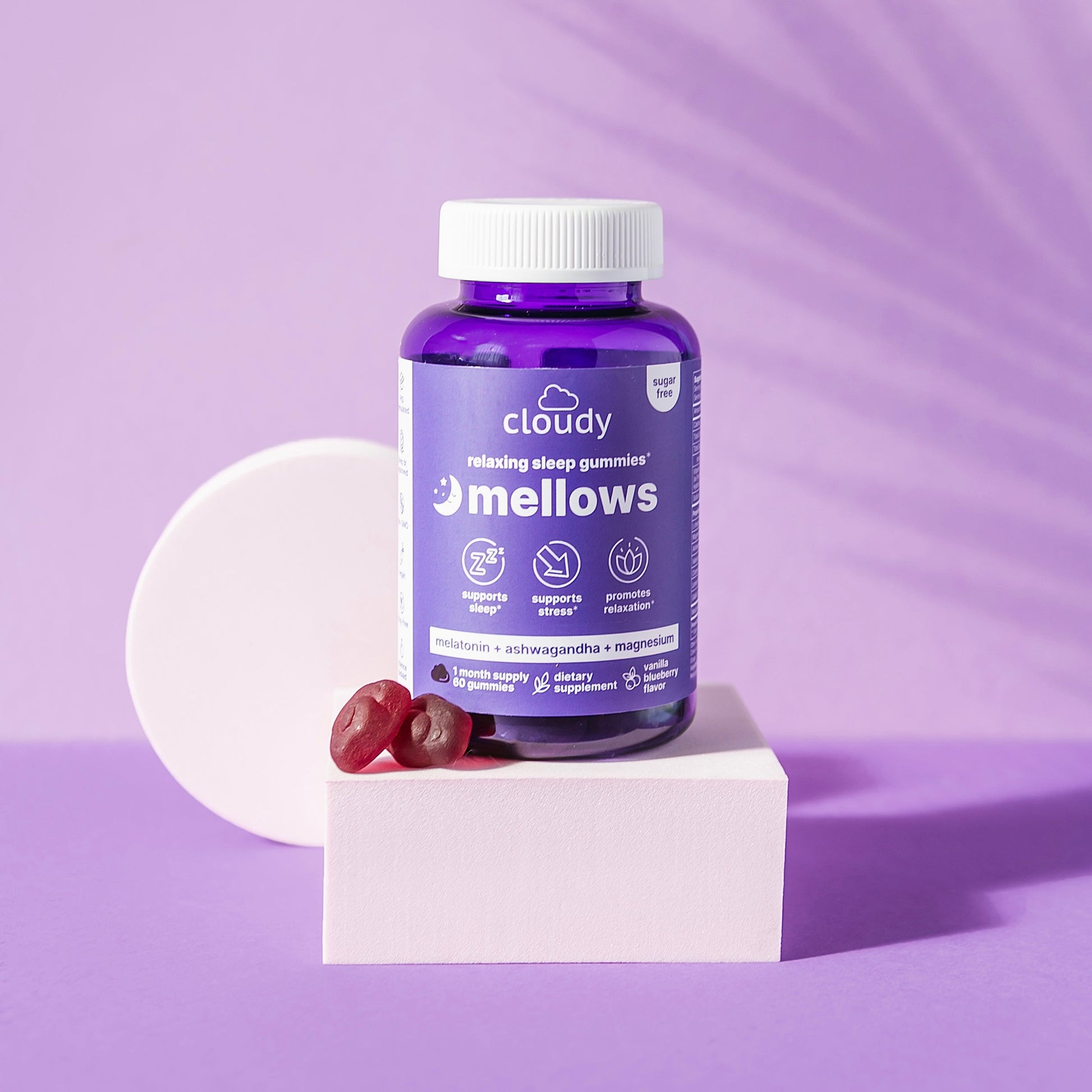 Mellows Relaxing Sleep Gummies
